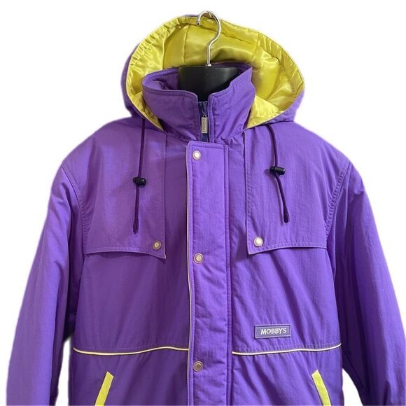 Mobby’s H20 Body Works VTG Purple Jacket Size Large - Picture 2 of 14